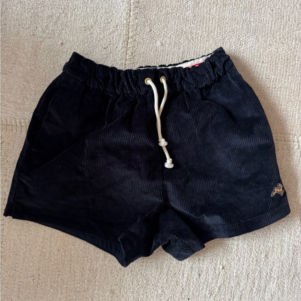 Tracksmith Women's Navy Corduroy Shorts